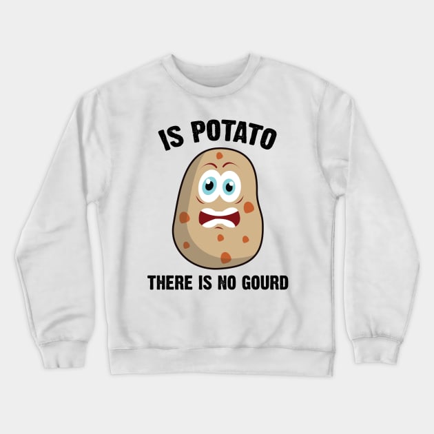 Stephen Colbert Is Potato v2 Crewneck Sweatshirt by Emma